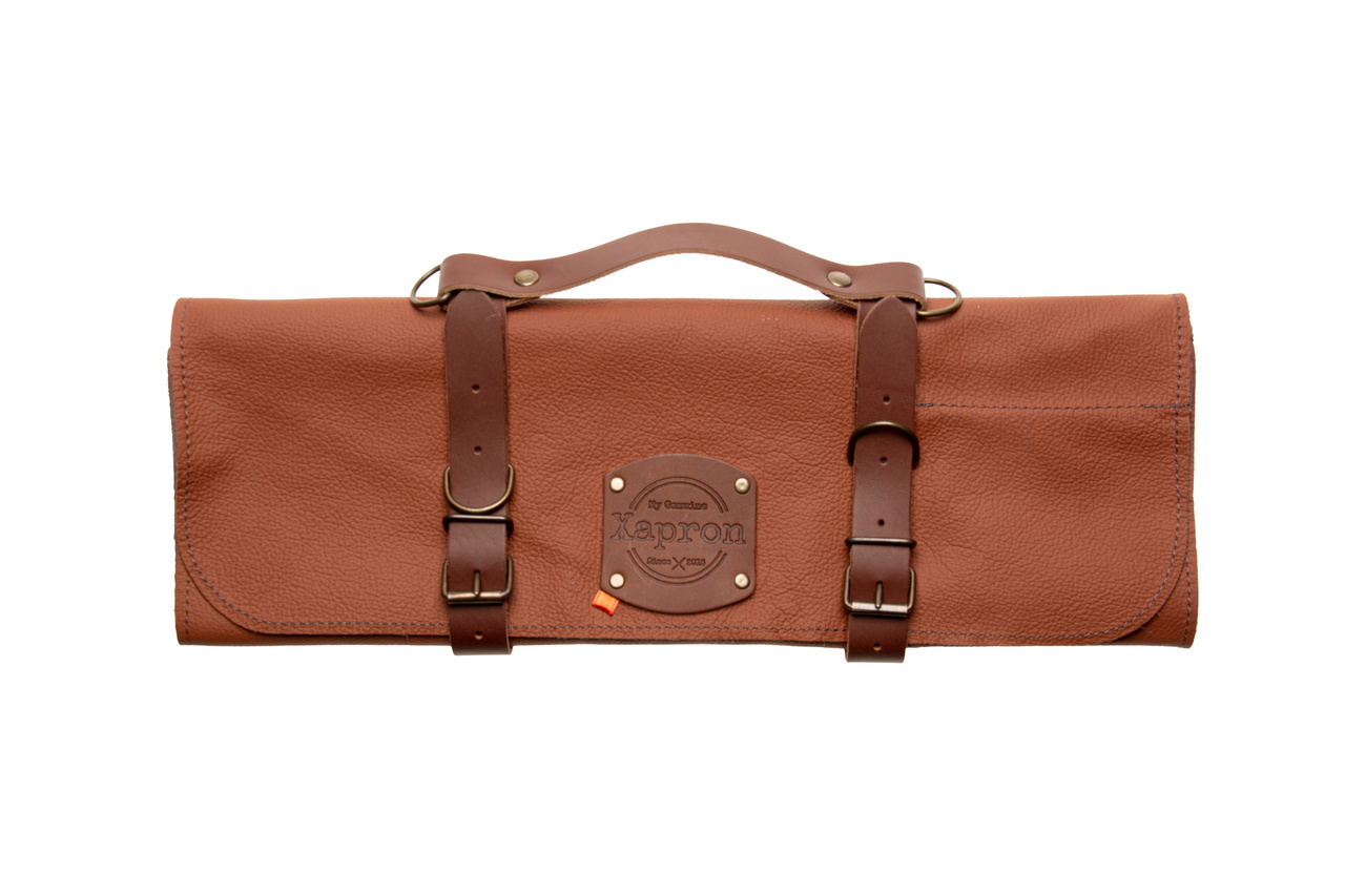 Knivväska Bovine Cognac 5