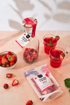 Pineut Watertwist | Pouchbag | Strawberry Hibiscus BIO