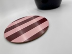 COMO Grytunderlägg Ø 21 Rosewood Stripe
