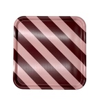 COMO Bricka 38x38 Rosewood Stripe