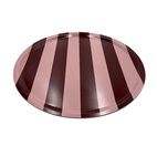 COMO Bricka Ø38 Rosewood Stripe