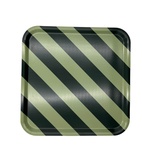 COMO Bricka 38x38 Forest Stripe