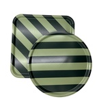 COMO Bricka 38x38 Forest Stripe