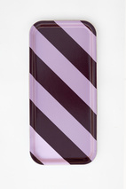 COMO Bricka 32x15 Rosewood Stripe