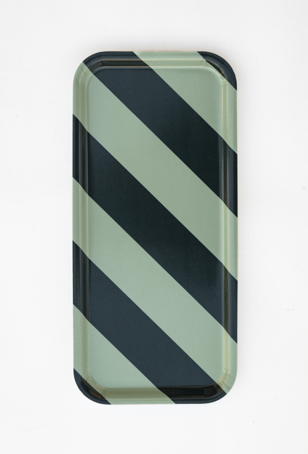 COMO Bricka 32x15 Forest Stripe