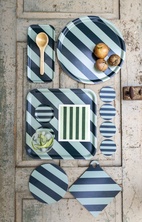 COMO Bricka Ø38 Forest Stripe