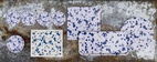 COMO Flaskunderlägg Ø 11 Indigo Splash