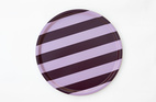 COMO Bricka Ø38 Rosewood Stripe