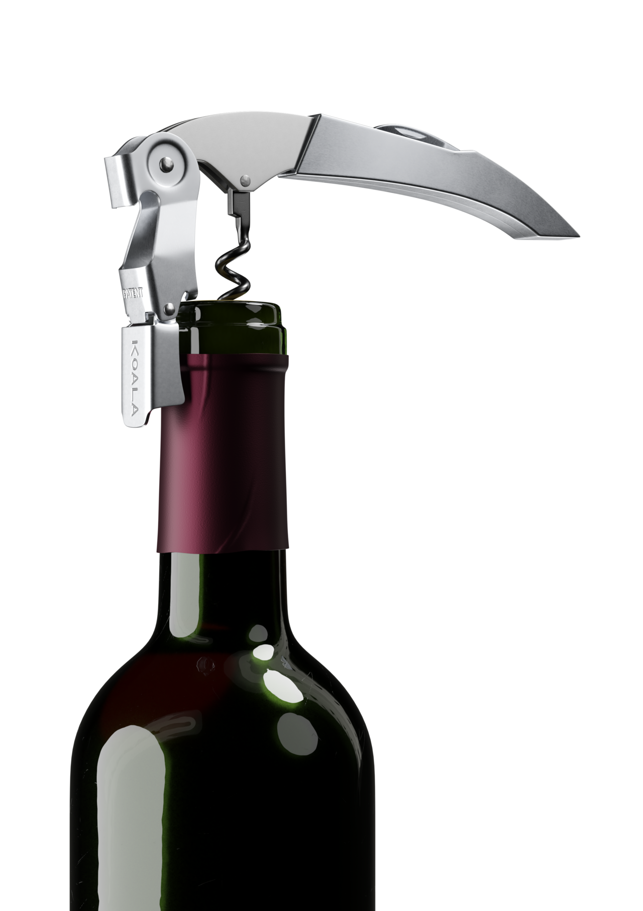 Premium Titan Double lever Corkskrew Steel