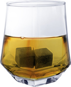Whisky Giftset 2 glas, 4 isbitar i sten
