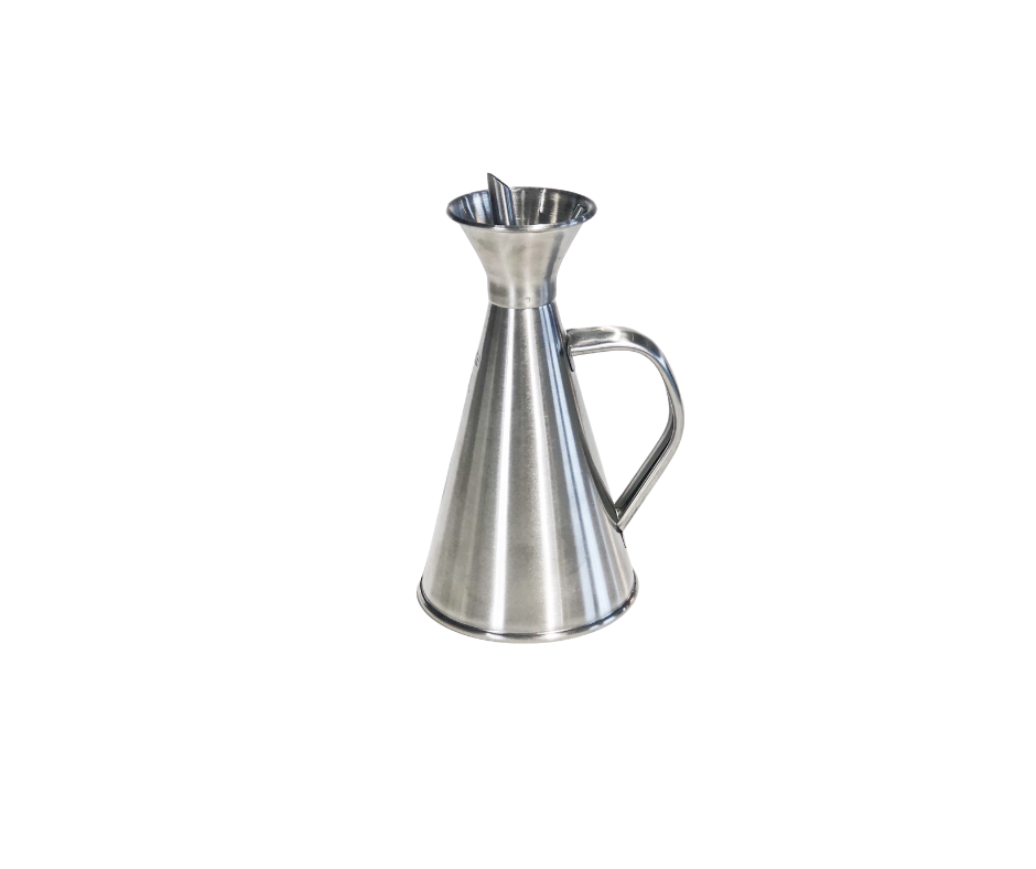 Konisk olivoljekanna rostfri 250 ml
