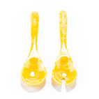 Salad servers | Pavone | Yellow sun