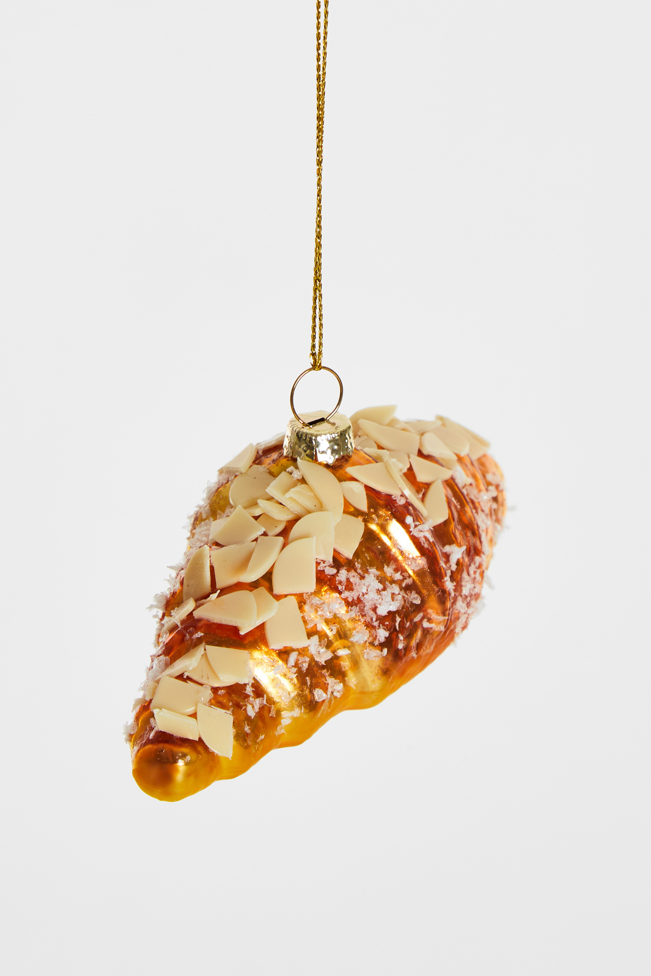 Almond Croissant Ornament