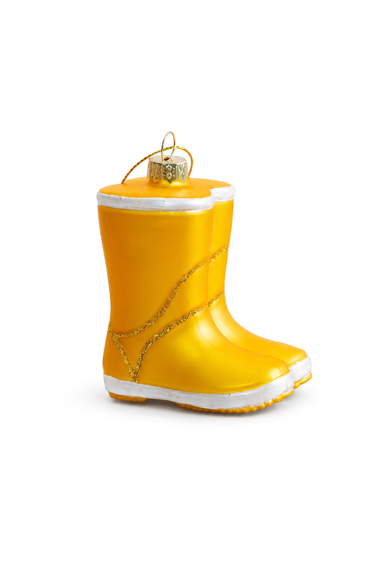 Yellow Rain Boots Ornament