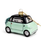 City Car Mint Green Ornament
