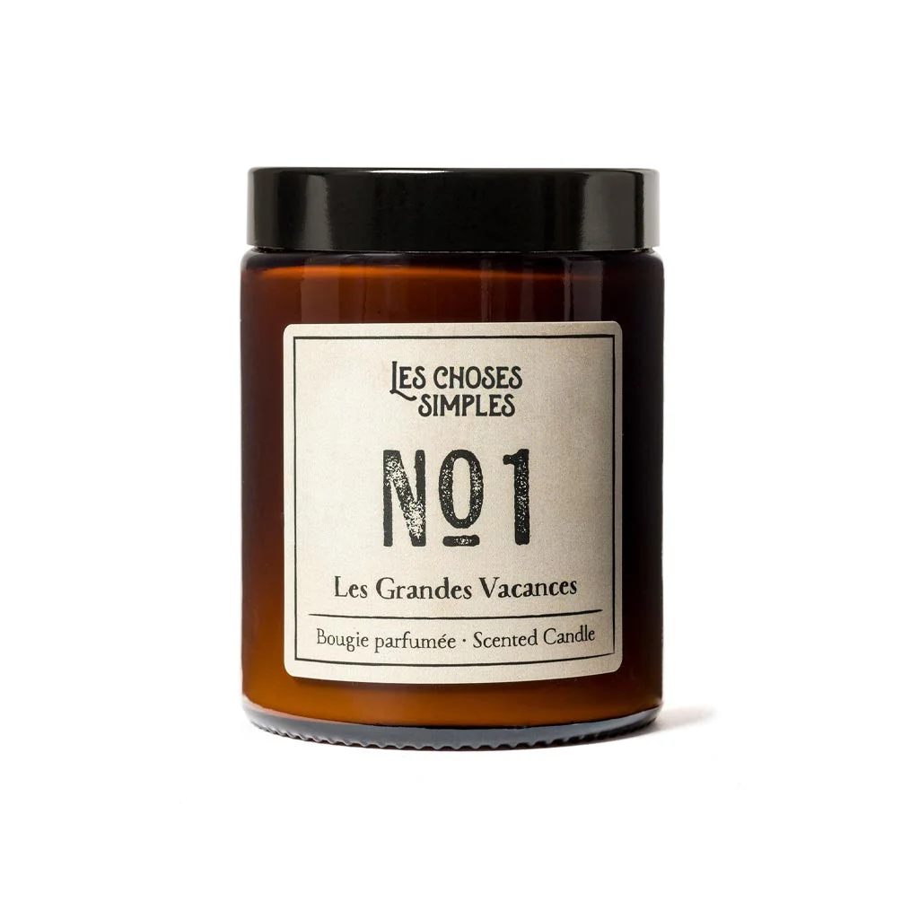 Medium Candle No 1 Les Grandes Vacances