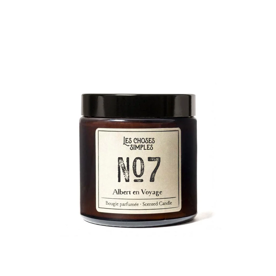 Small Candle No 7 Albert en Voyage